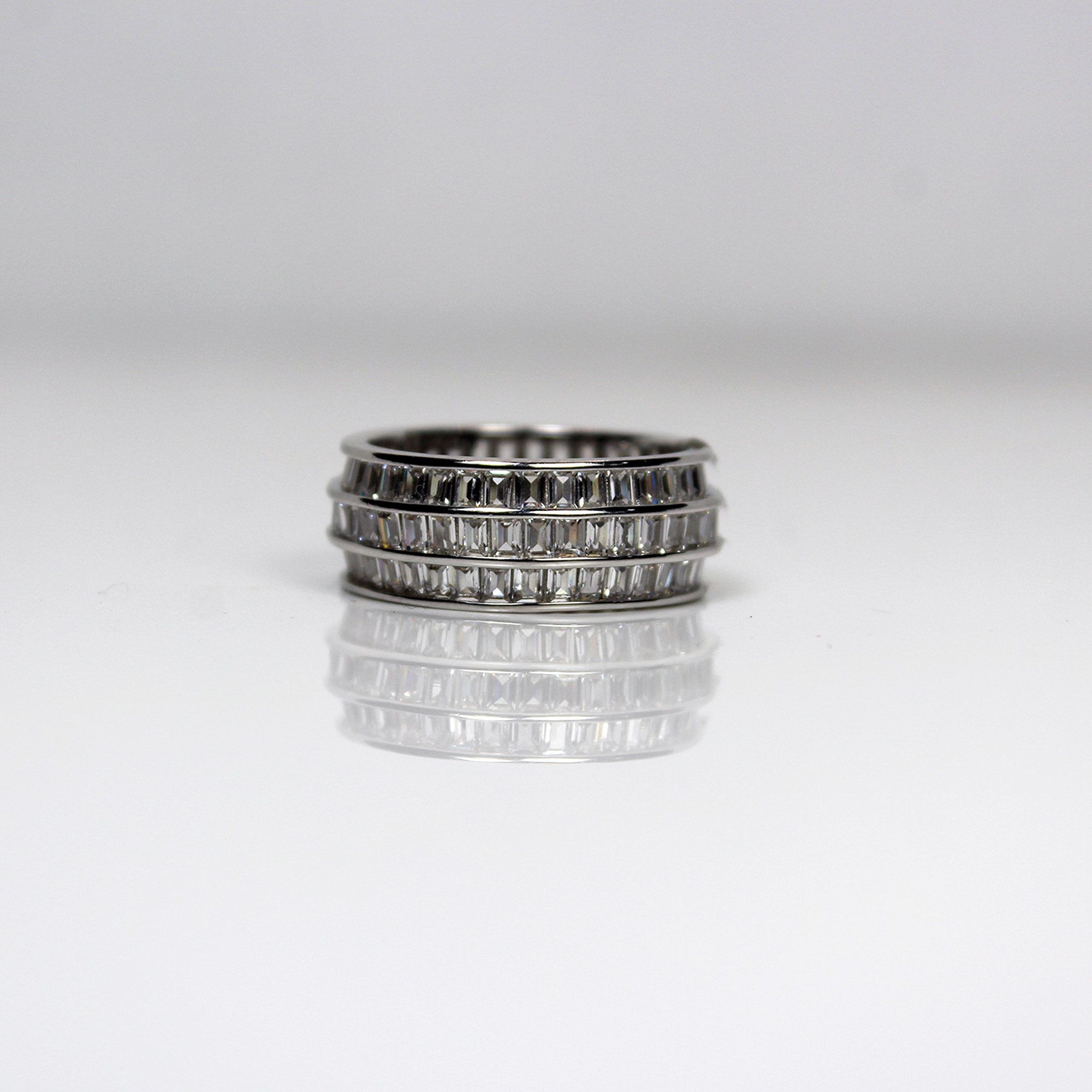 122 2 piece solitaire band style ring from ekatvjewels