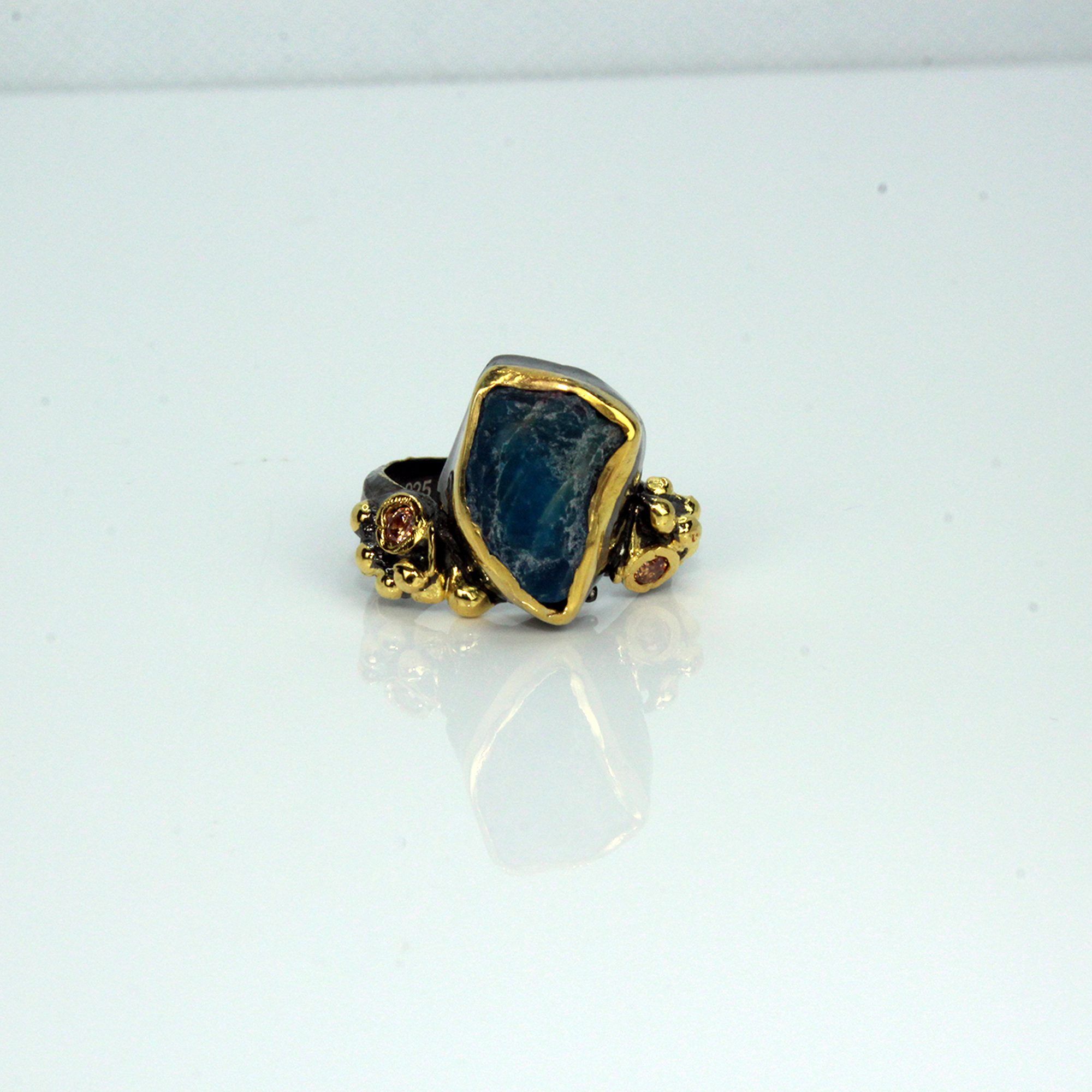 Golden Warrior Ring from ekatvajewels