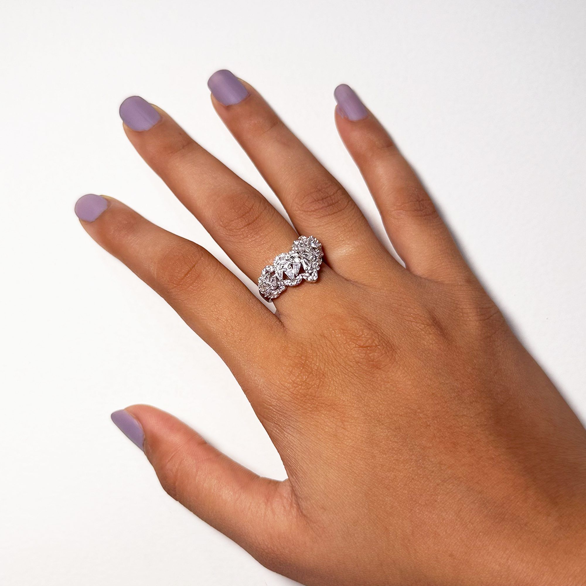 26 Queen’s Crown Ring from ekatvajewels