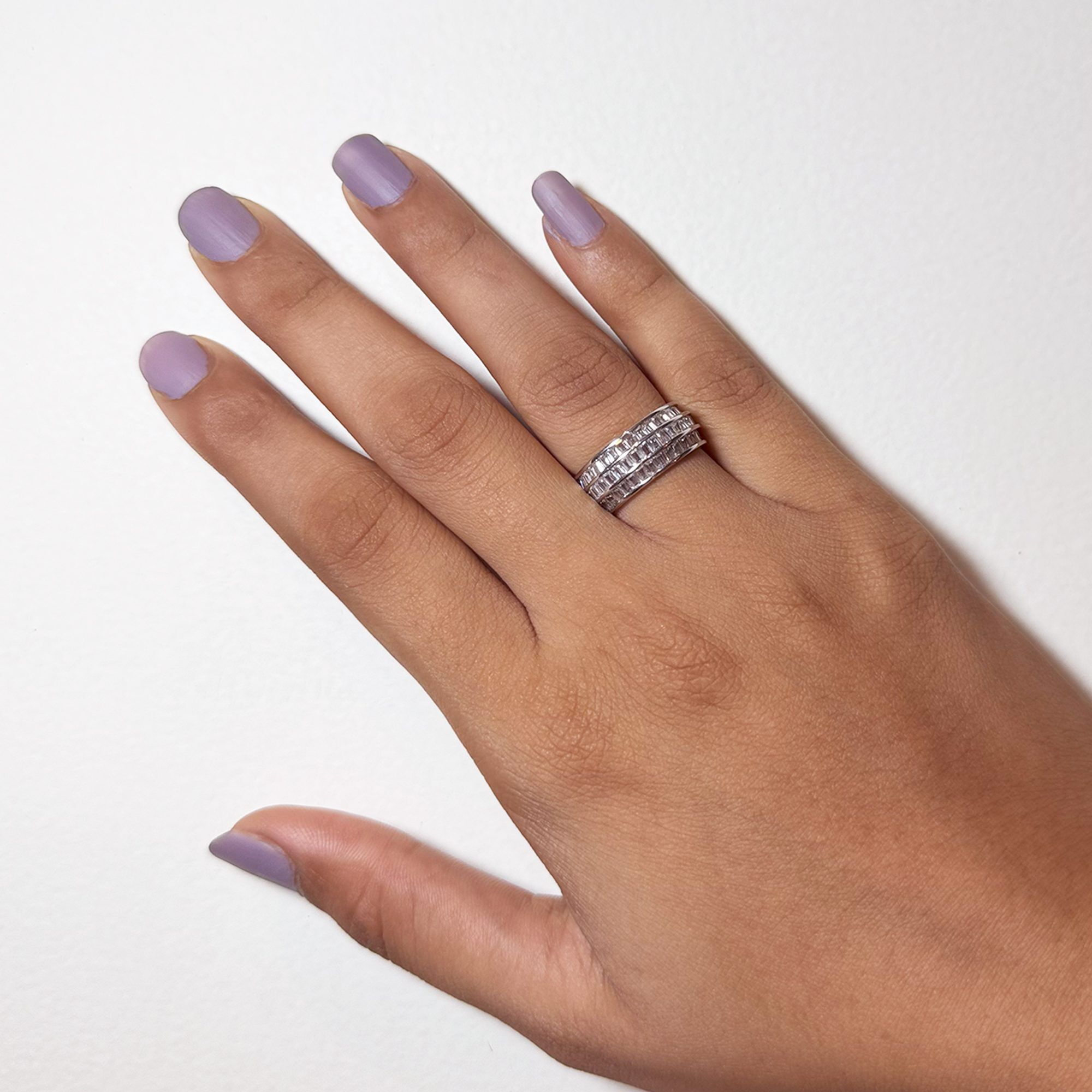 46 2 piece solitaire band style ring from ekatvajewels