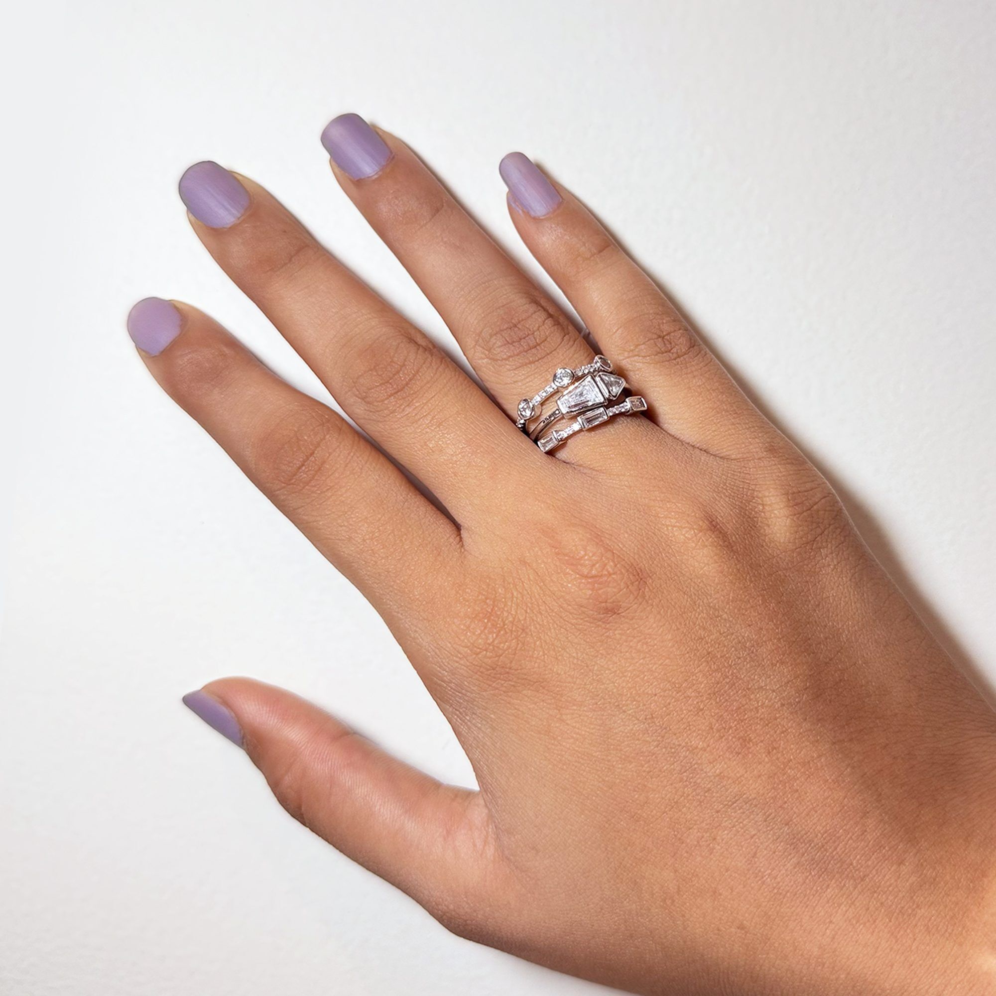 52 3 Piece Dainty Rings from ekatvajewels