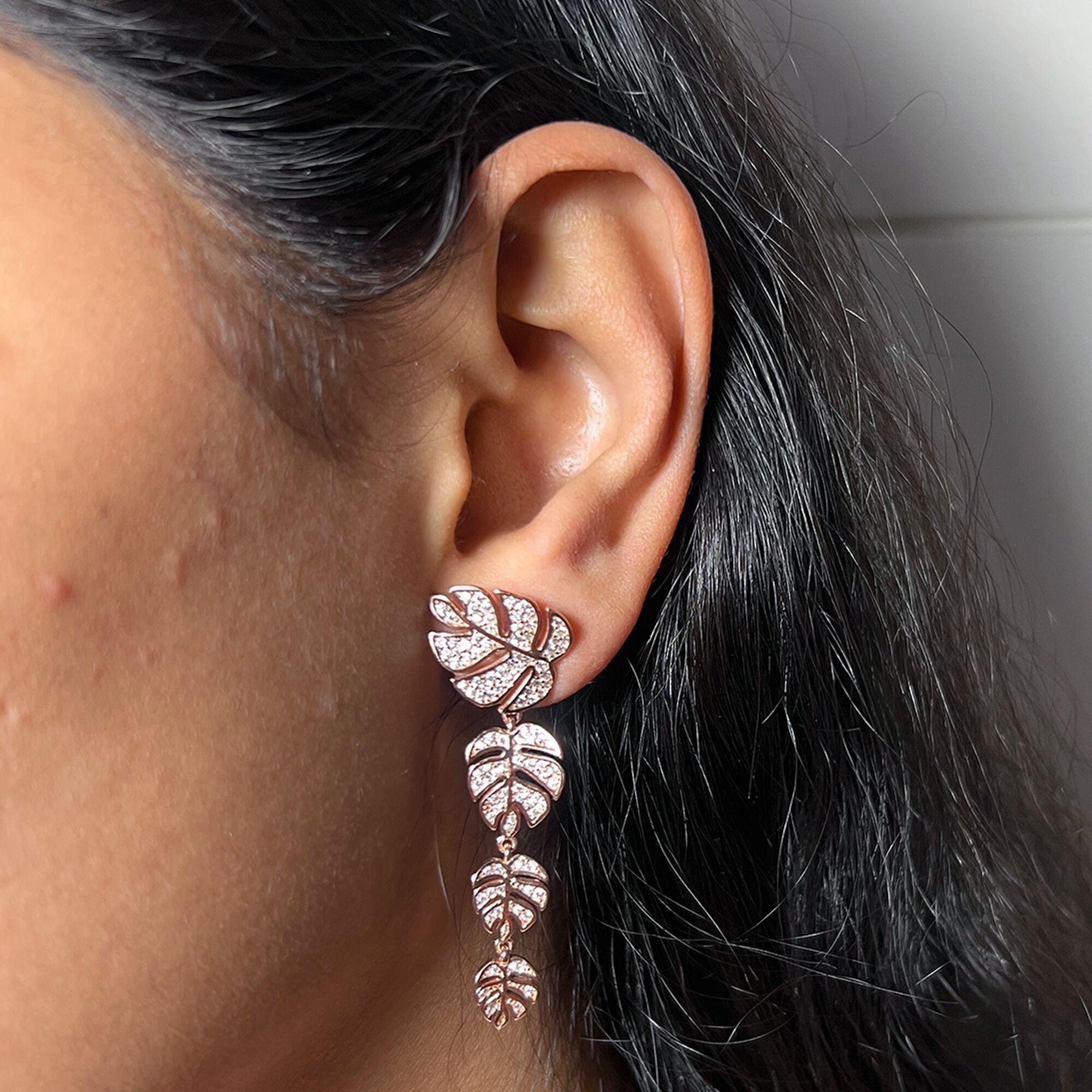 27 Golden Leaffall Earrings from ekatvajewls