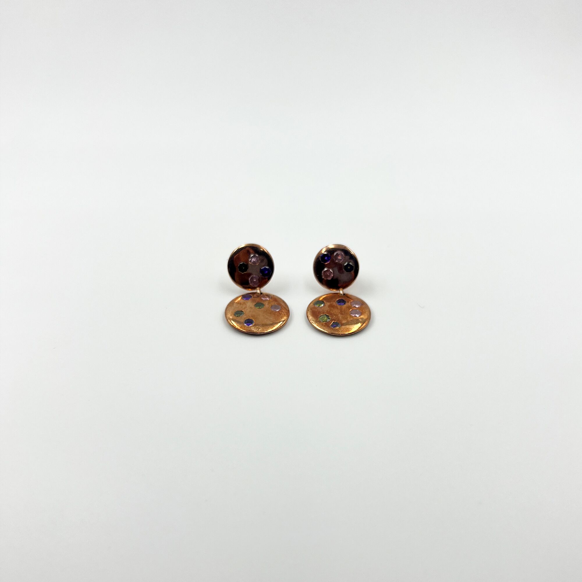 Colorful Constellation Earrings from ekatvajewls