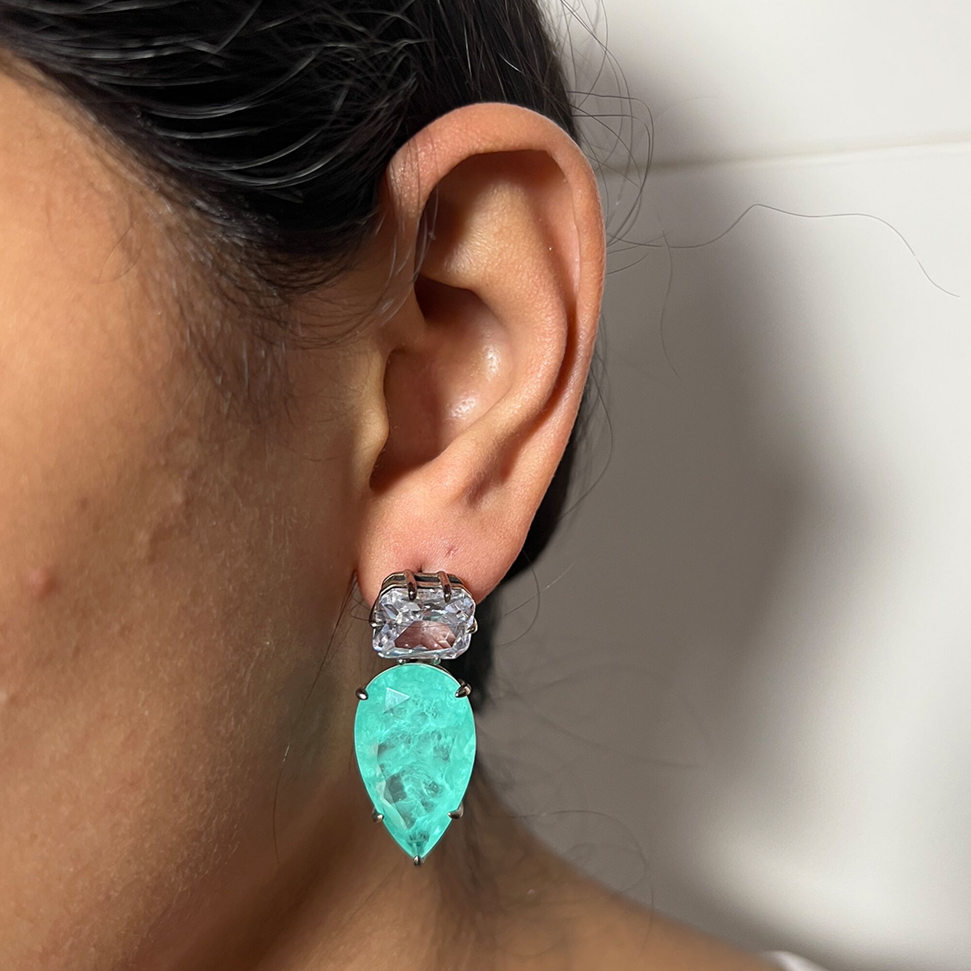 98 Celestial Duet Earrings from ekatvajewls