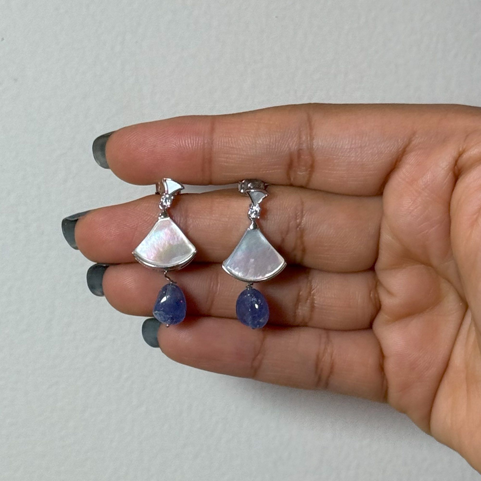 128 Lavender Drift Pendant Set from ekatvajewels