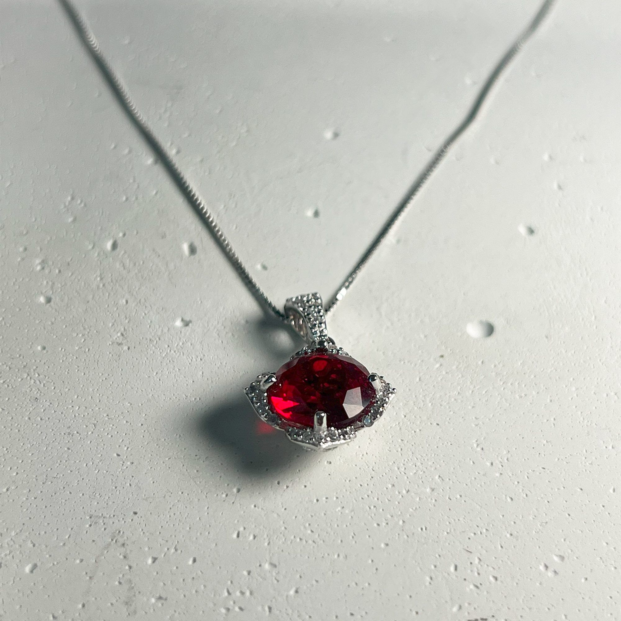 242 Scarlet Spell Pendant Set from ekatvajewels