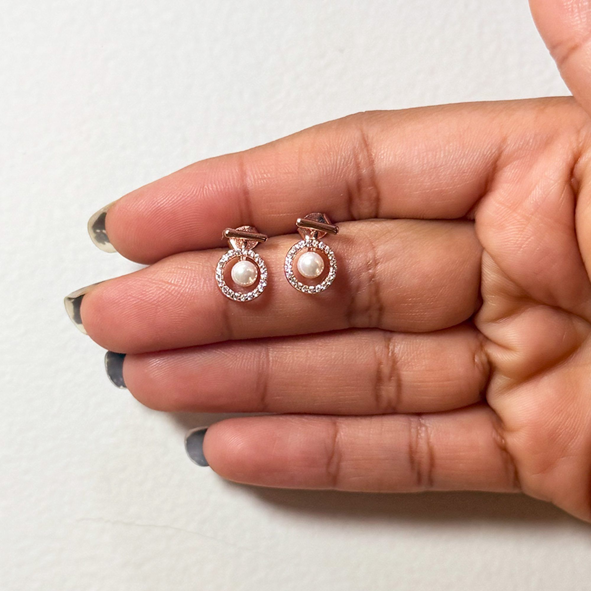 59 Luna Halo Pendant Set from ekatvajewels