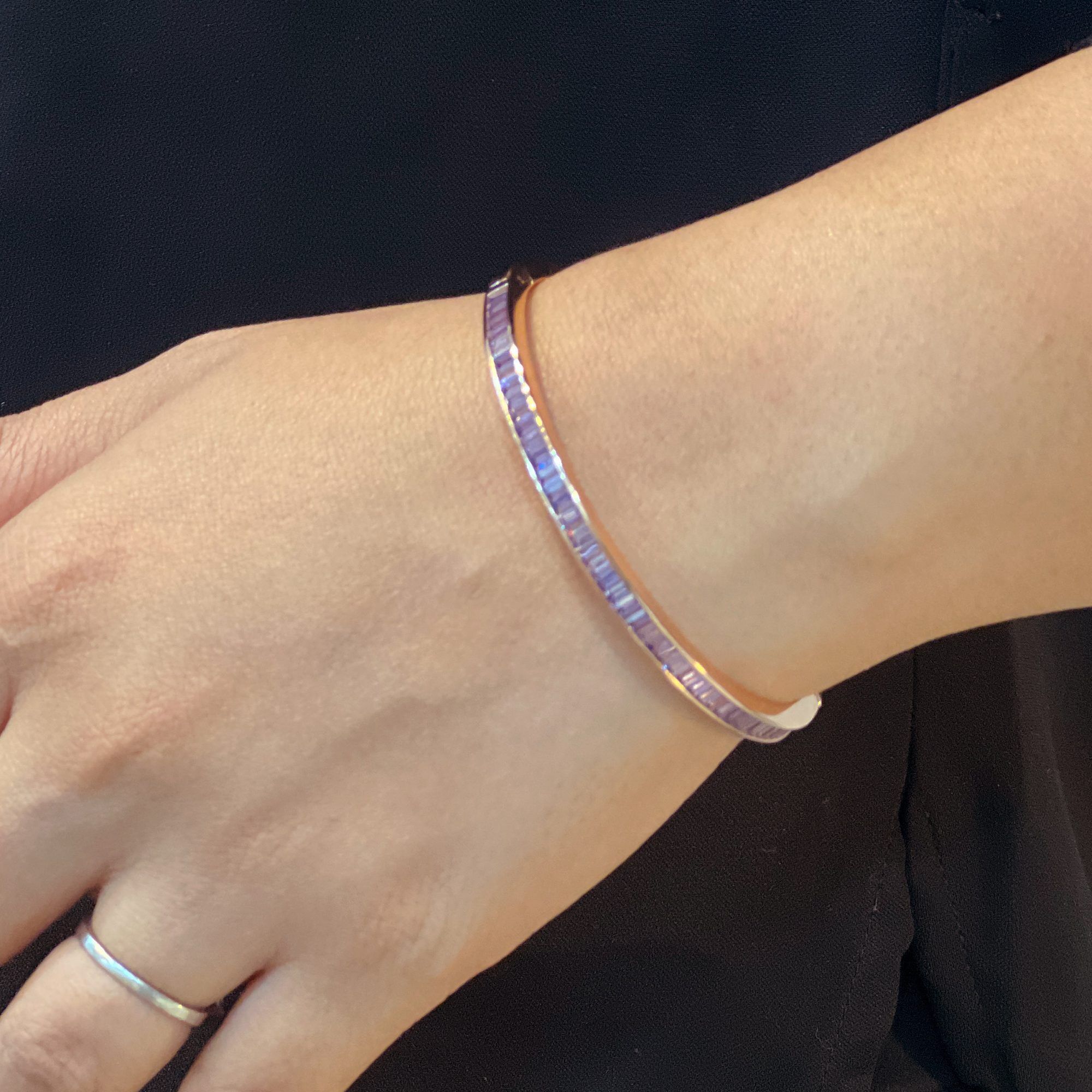 148 Twilight Gleam Bangle from ekatvajewls