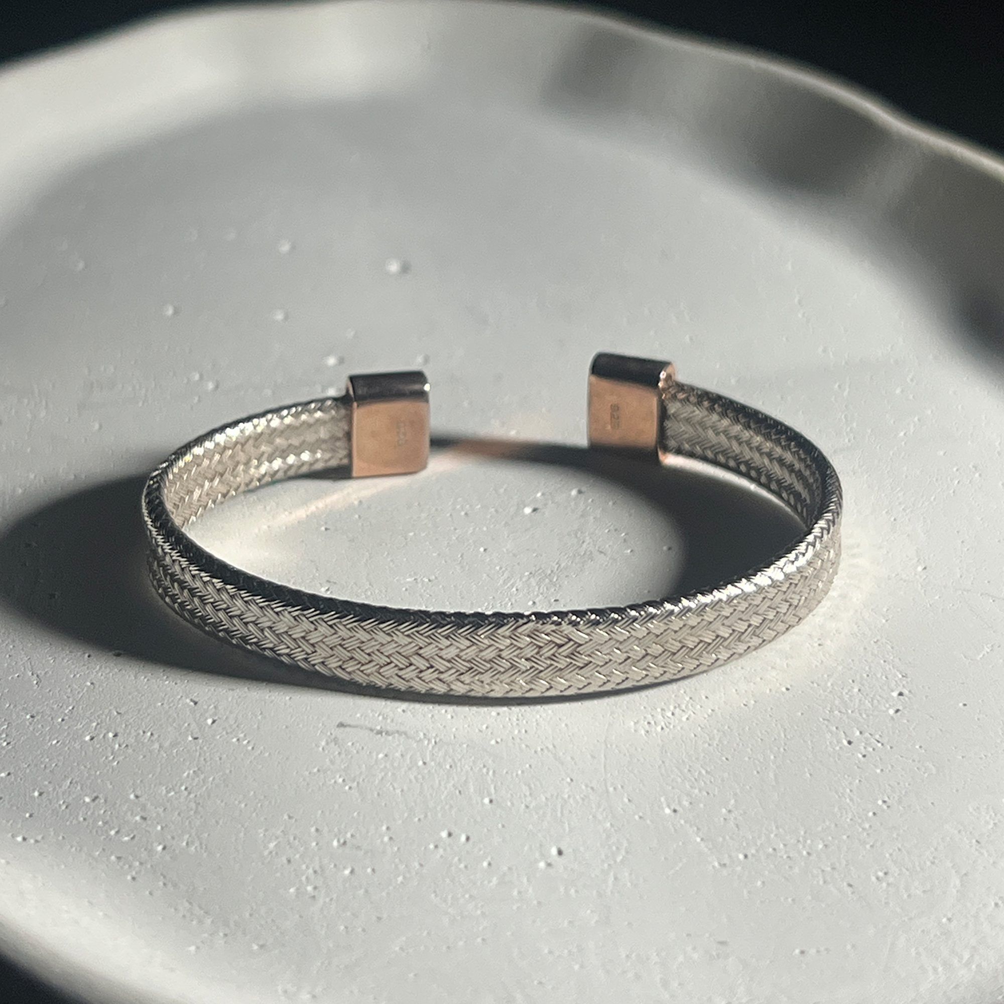 Serpentine Mesh Cuff