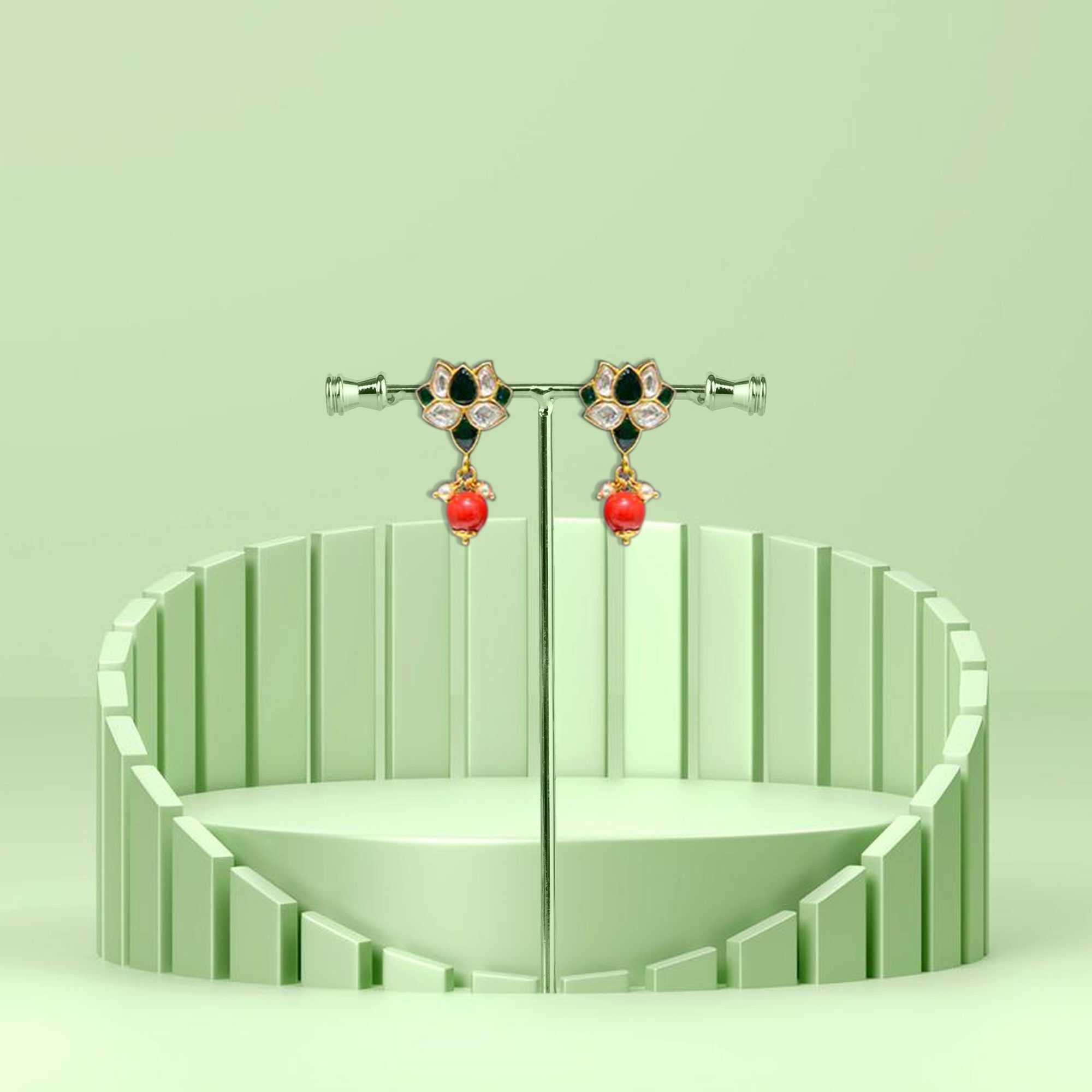 17 Twin Bloom Lotus Set from ekatvajewls