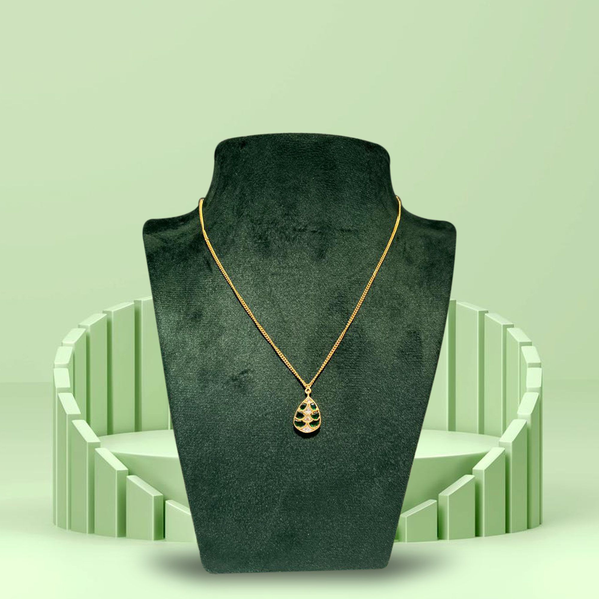 Golden Hive Pendant from ekatvajewls