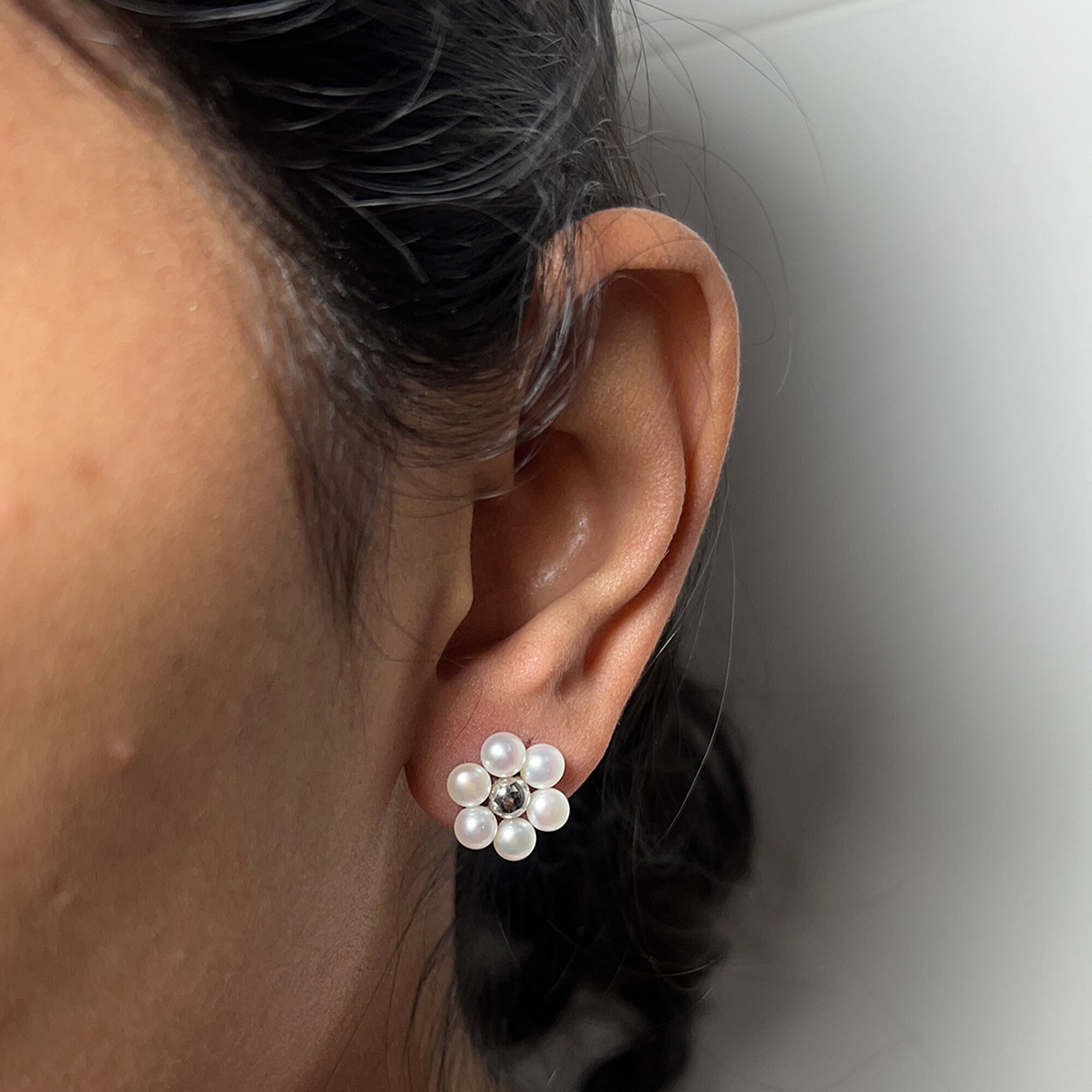 6 Hibiscus rosa earrings from ekatvajewls