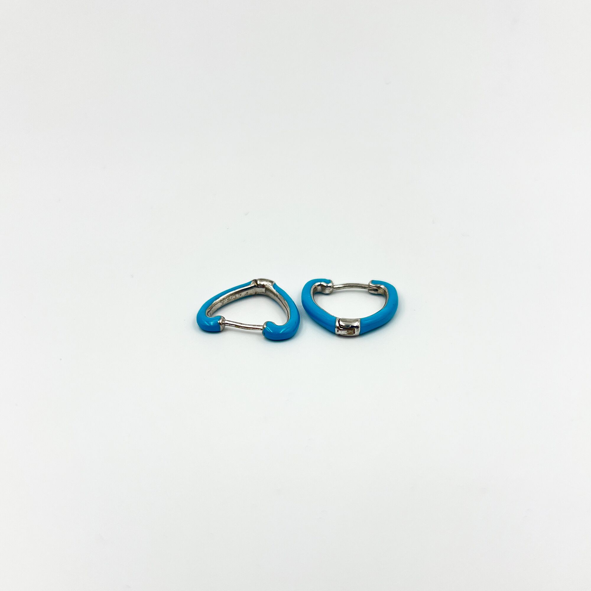 103 Ocean Crown Hoops from ekatvajewls