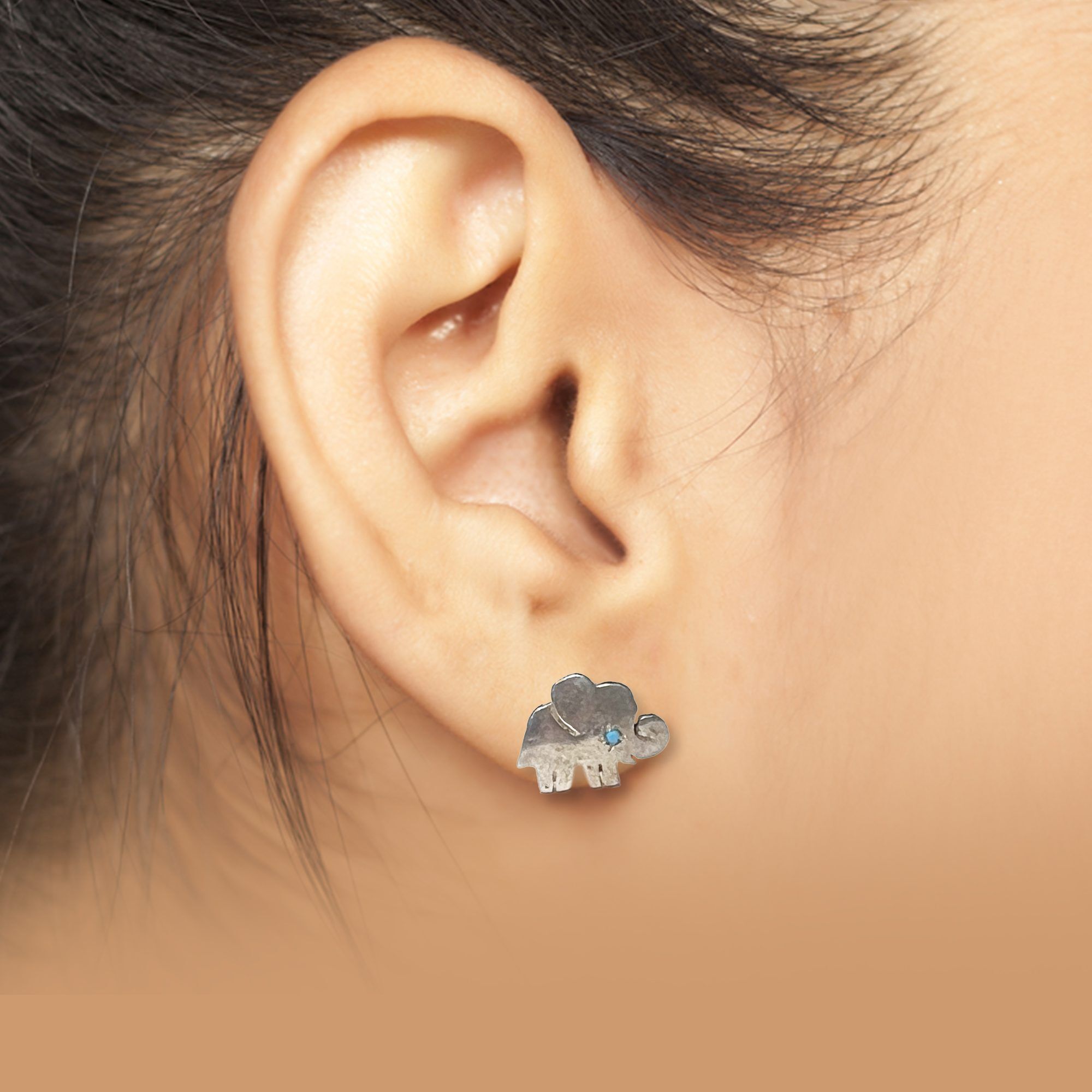 119 Mini Elle Studs from ekatvajewels