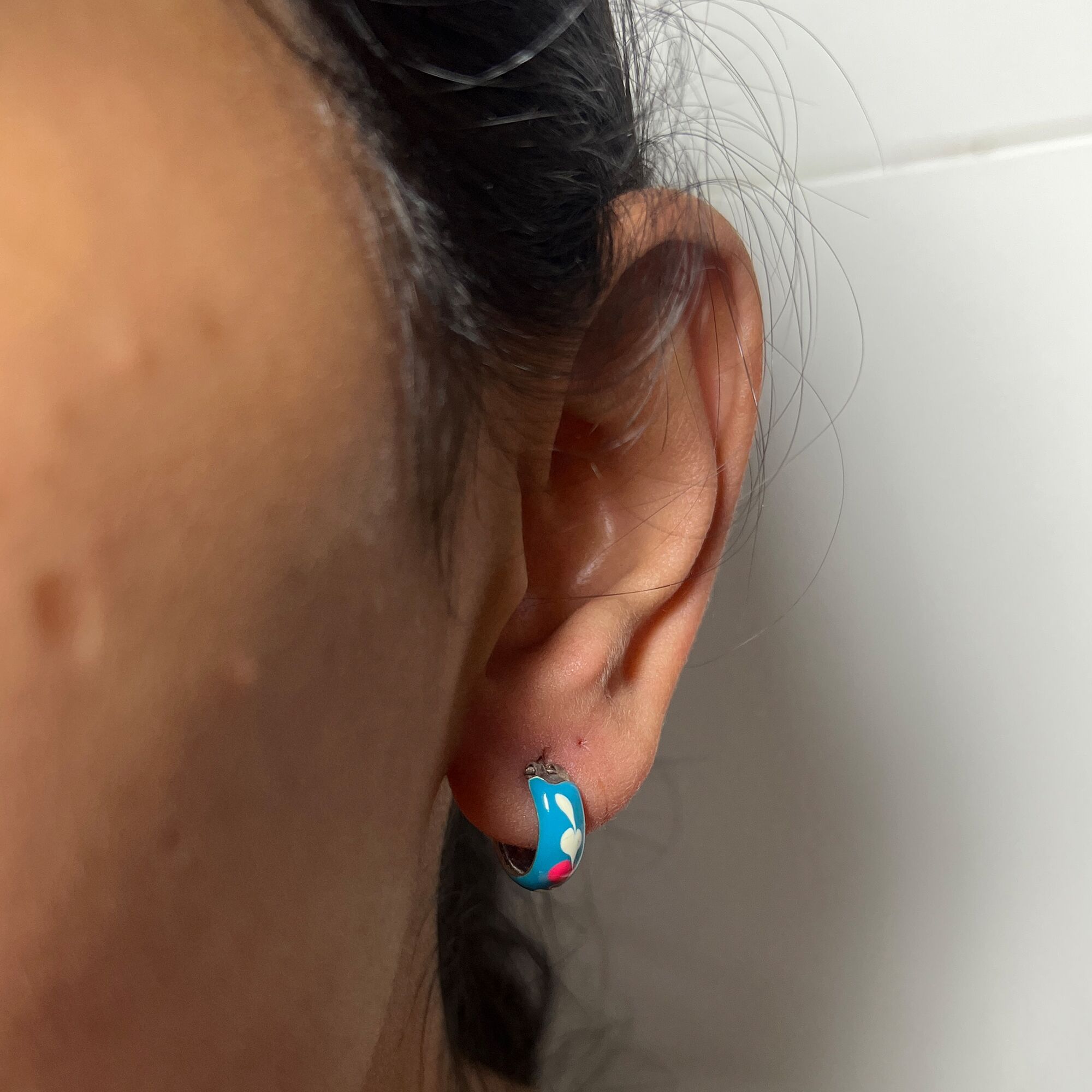 162 Pastel Petal Hoops from ekatvajewls