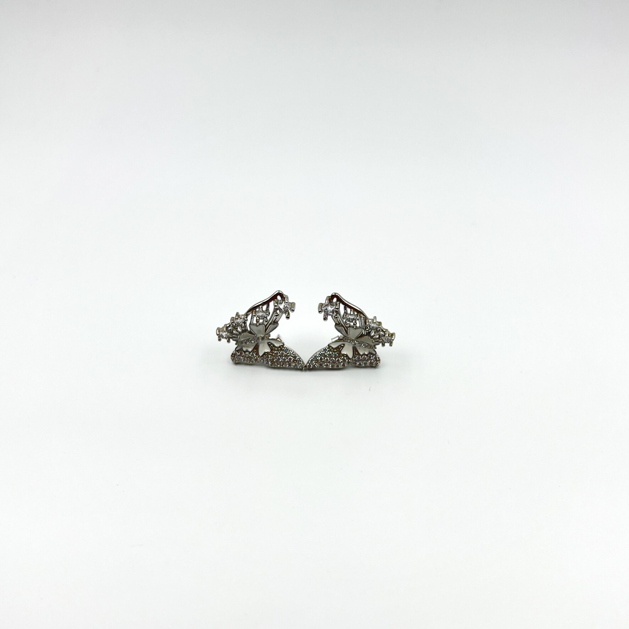 Crystal Butterfly Blaze Earrings from ekatvajewls