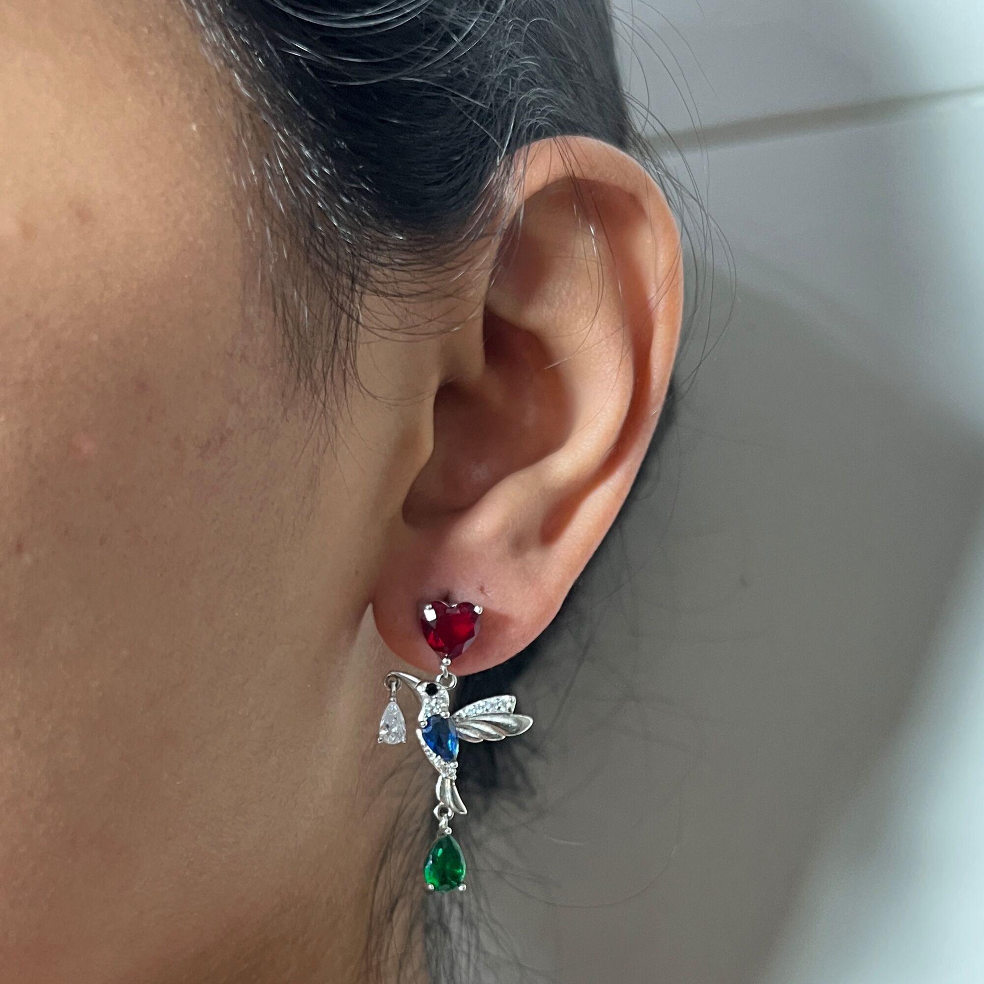 33 Love Bird Earrings from ekatvajewls