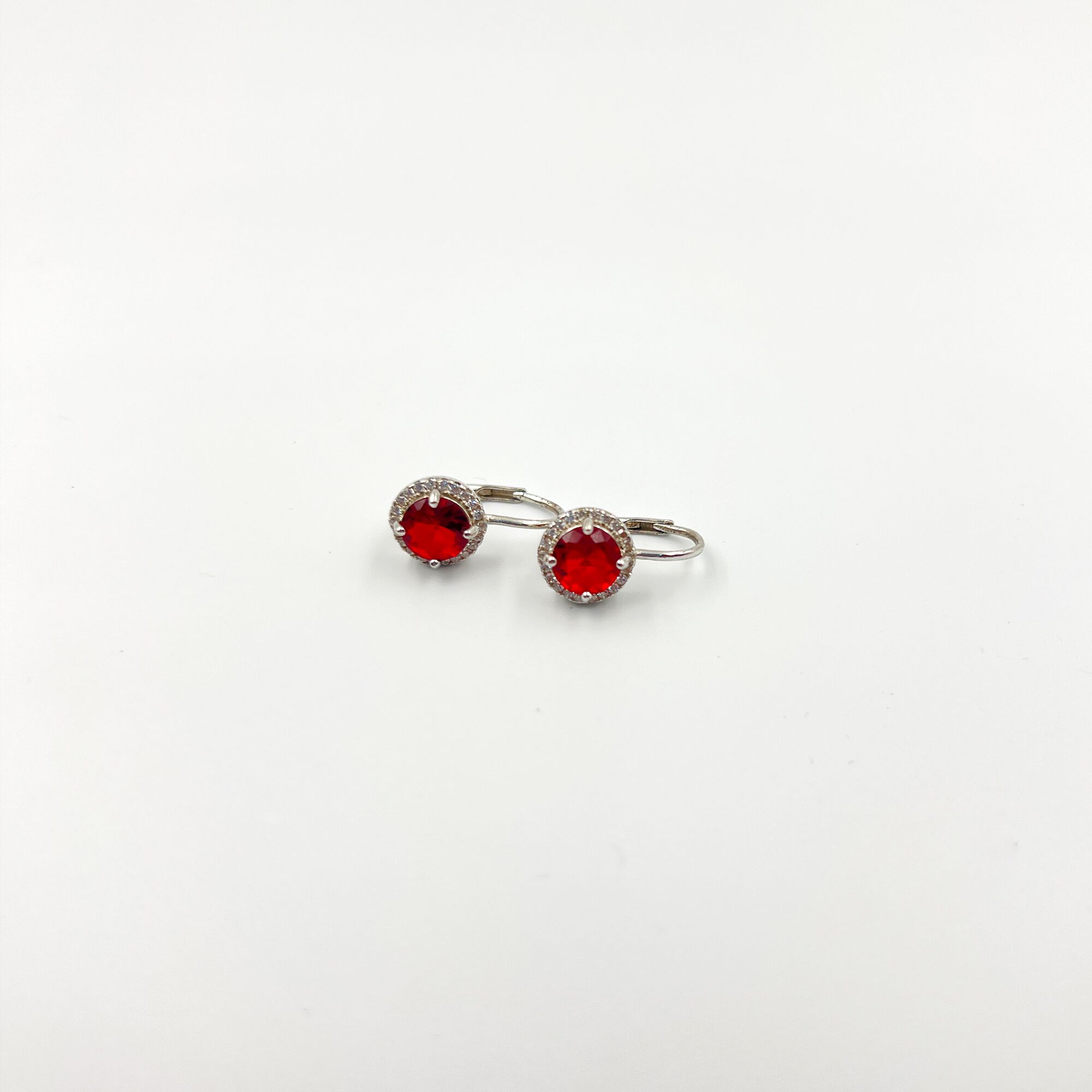 Red Moon Earrings from ekatvajewls