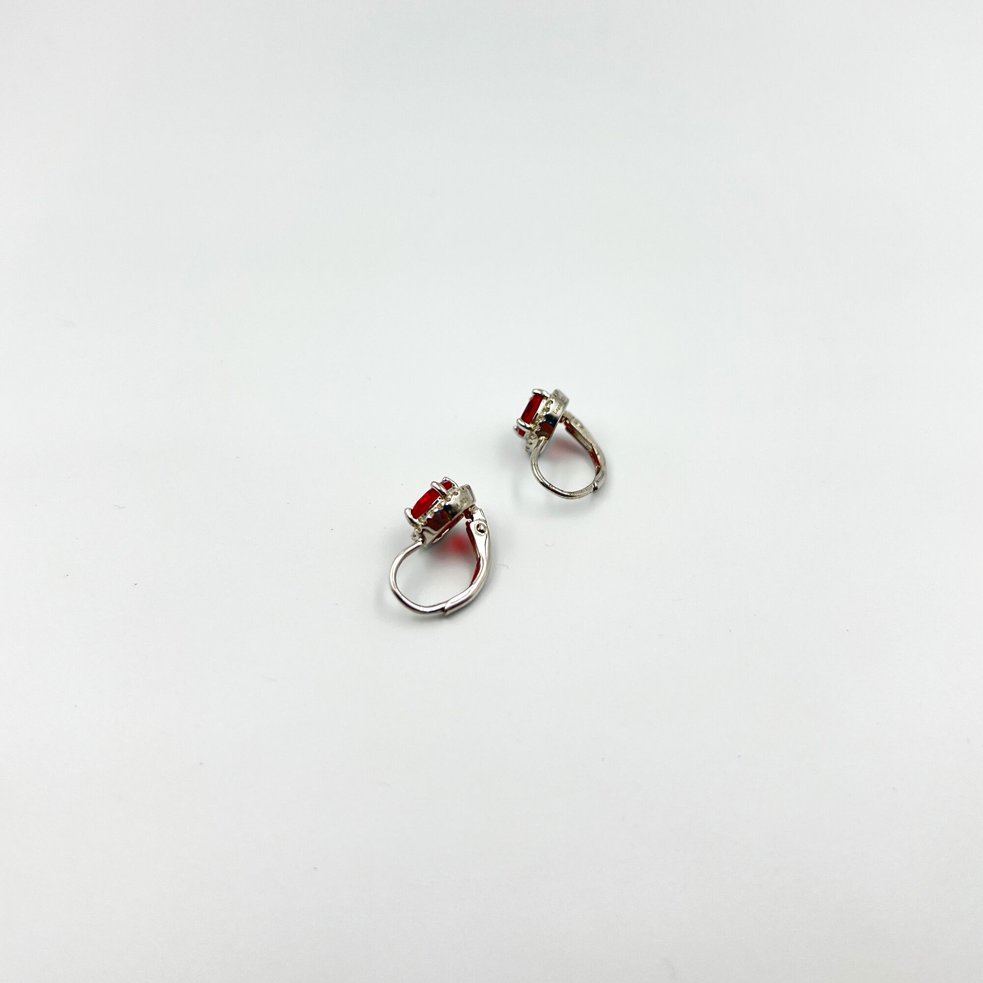 91 Red Moon Earrings from ekatvajewls