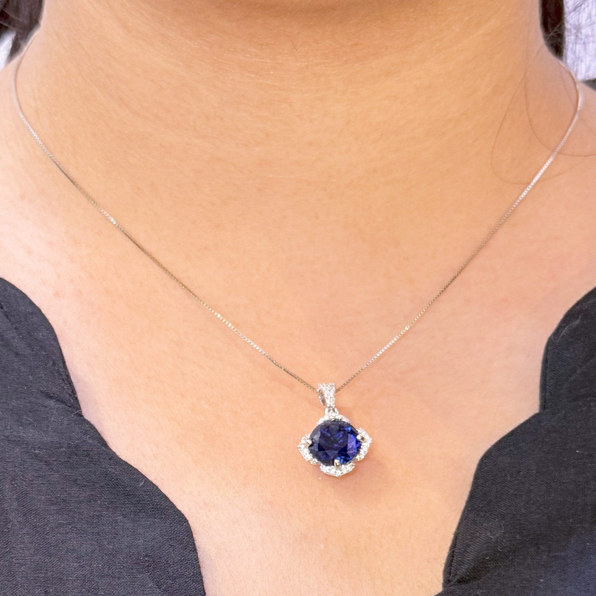 74 Midnight Muse Pendant Set from ekatvajewels