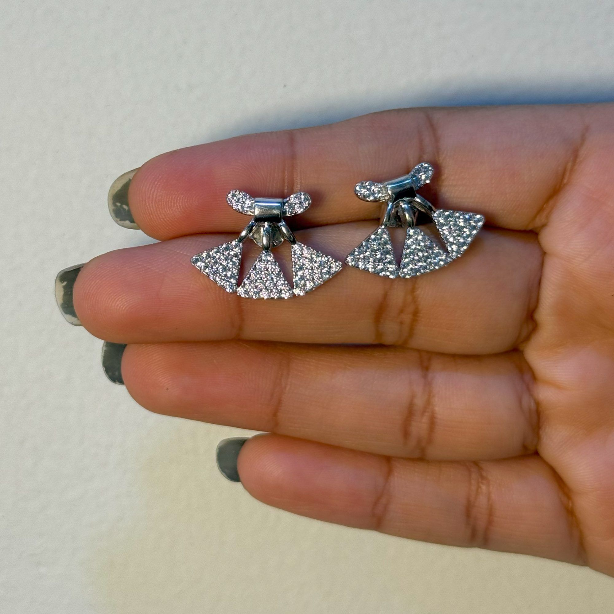 9 Glitter Knot Studs from ekatvajewels