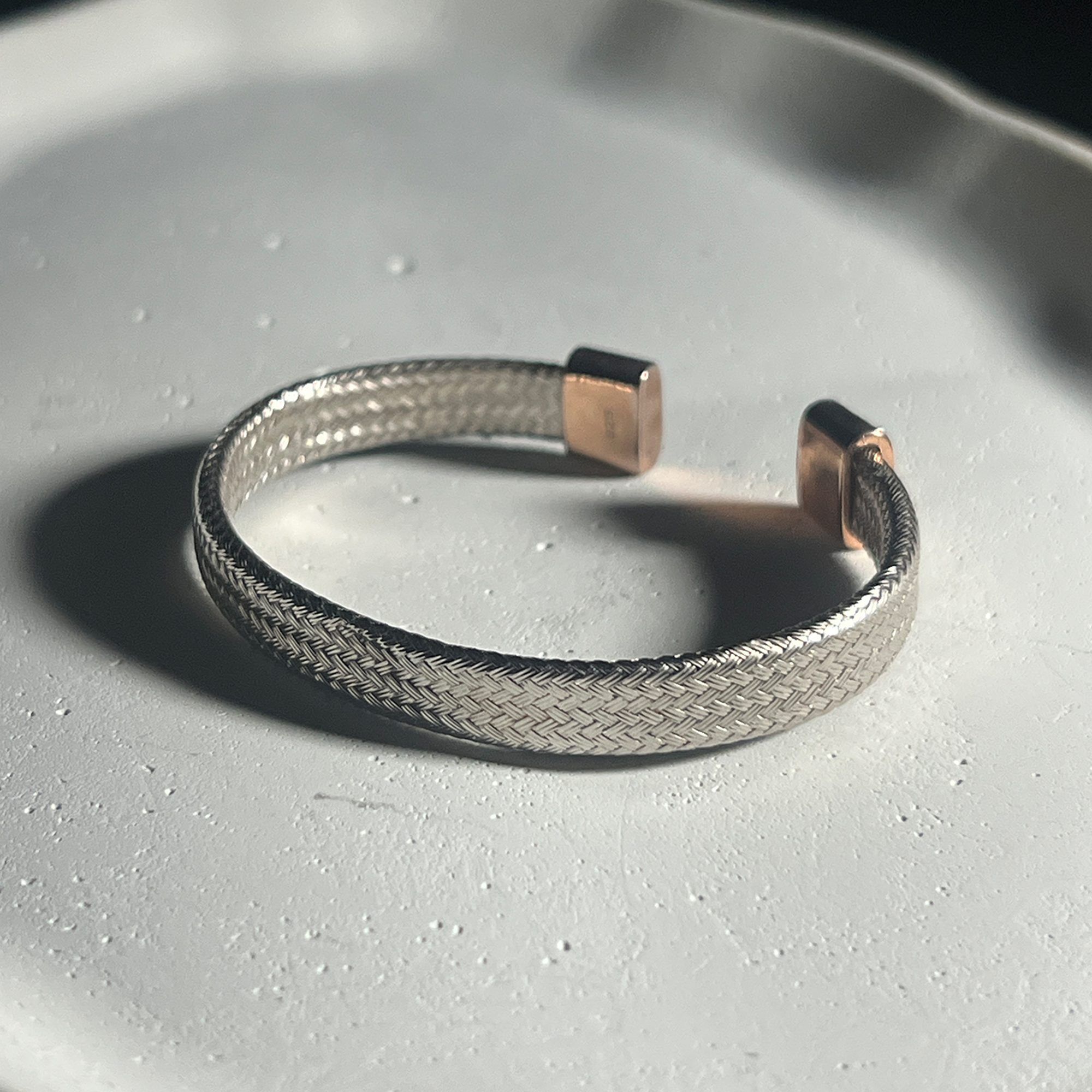 77 Serpentine Mesh Cuff