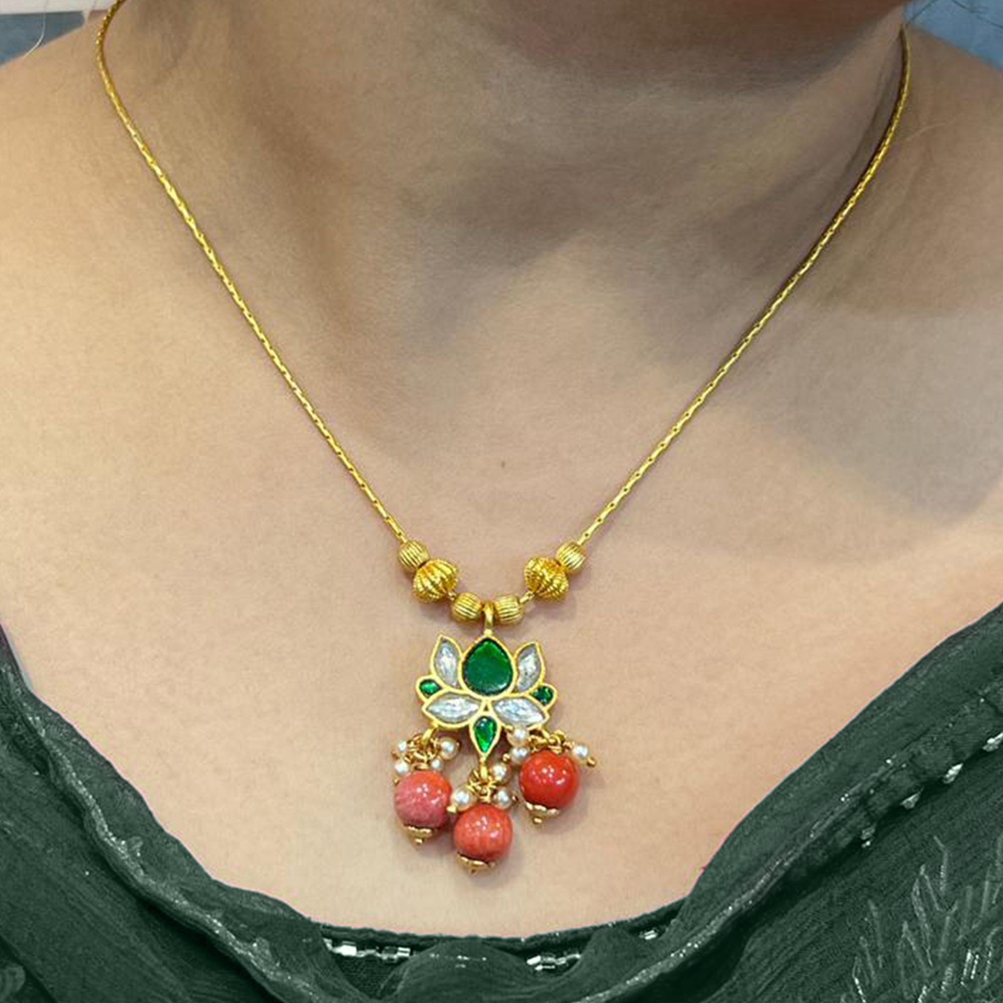 18 Twin Bloom Lotus Set from ekatvajewls